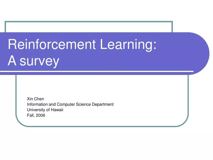 reinforcement learning a survey