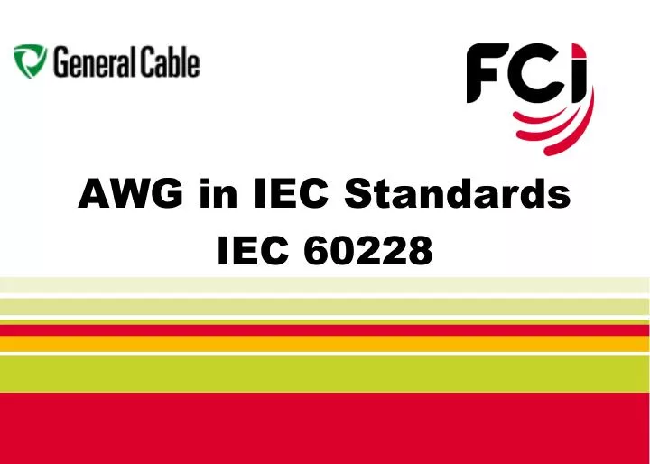 awg in iec standards