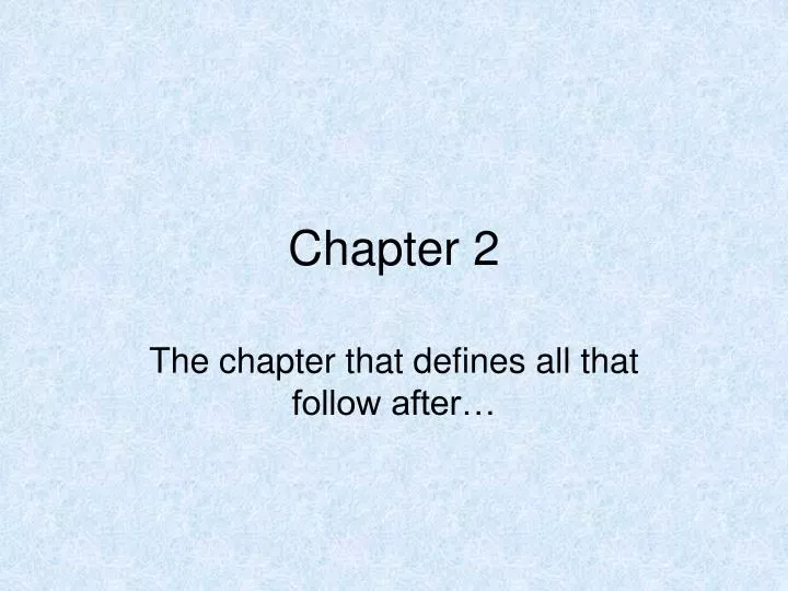 chapter 2