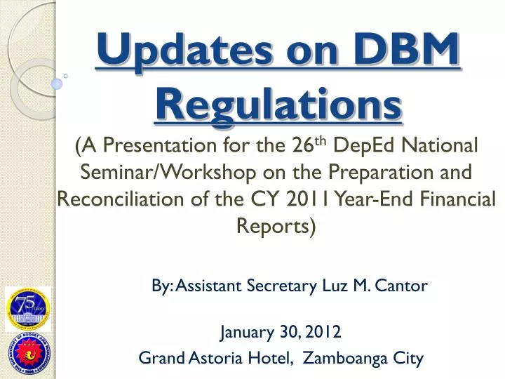 updates on dbm regulations