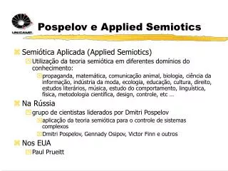 pospelov e applied semiotics