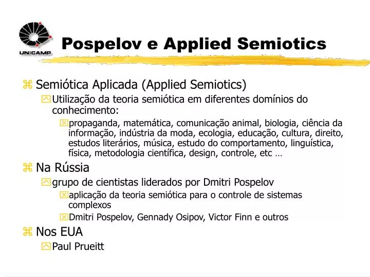 pospelov e applied semiotics