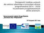 Zreformowana Wspólna Polityka Rybacka 2014-2020: - slide 1