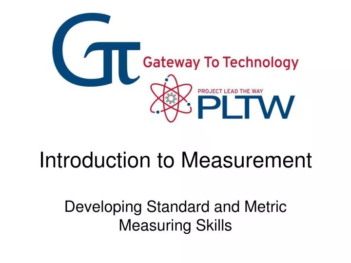 introduction to measurement