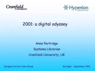 2001: a digital odyssey