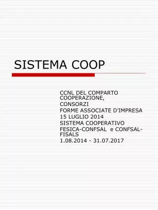 sistema coop