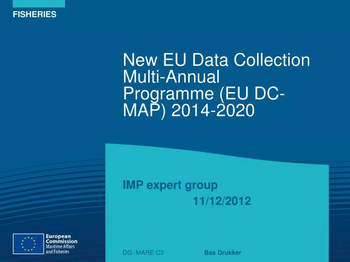 new eu data collection multi annual programme eu dc map 2014 2020