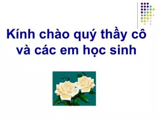 k nh ch o qu th y c v c c em h c sinh