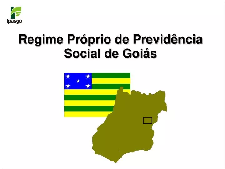 regime pr prio de previd ncia social de goi s