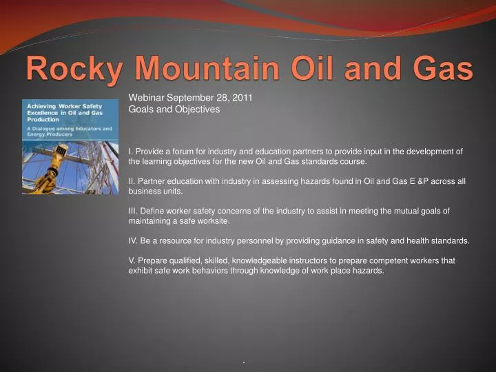 rocky mountain oil and gas