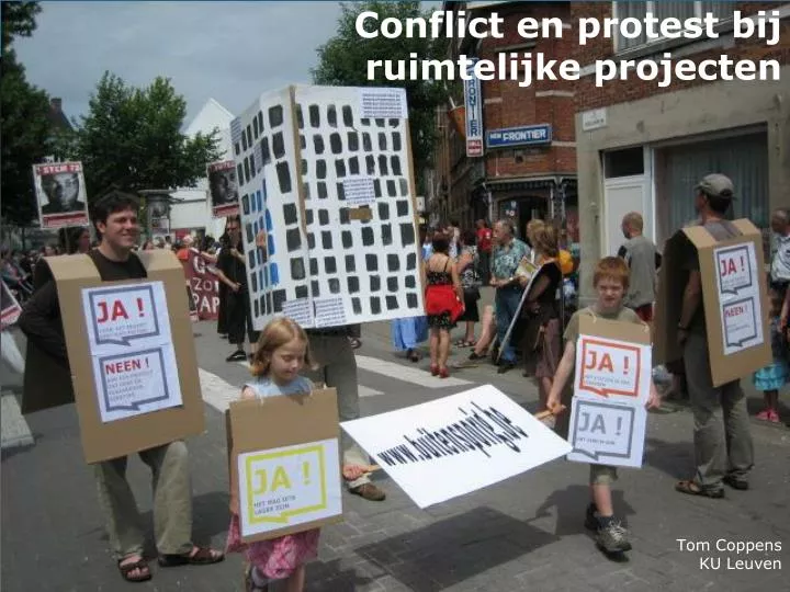 conflict en protest bij ruimtelijke projecten