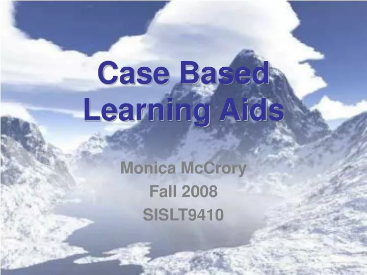 case based learning aids