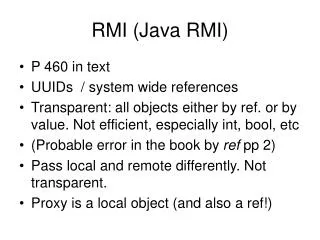 RMI (Java RMI)