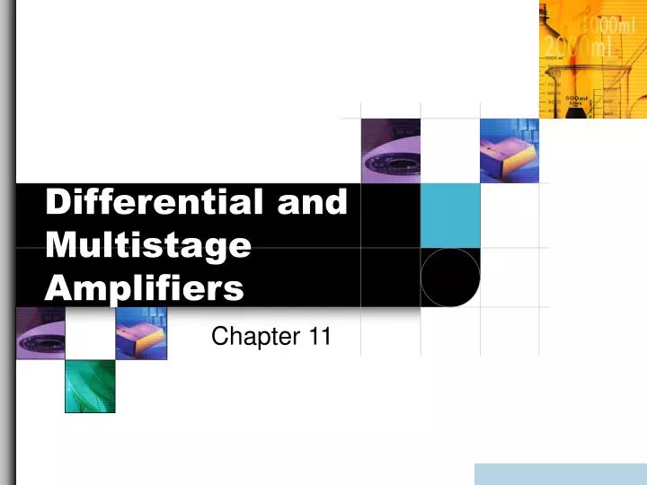 differential and multistage amplifiers