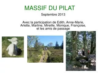 massif du pilat