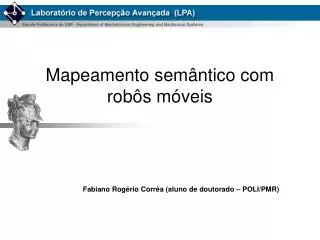 mapeamento sem ntico com rob s m veis