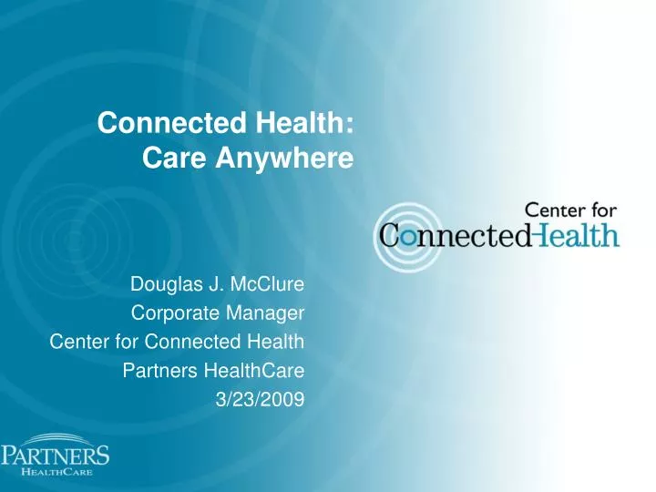 connected health care anywhere
