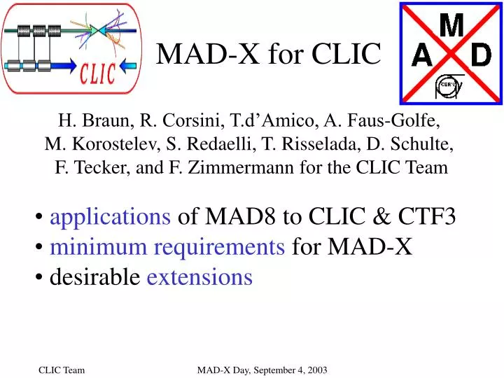 mad x for clic