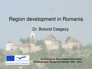 Region development in Romania