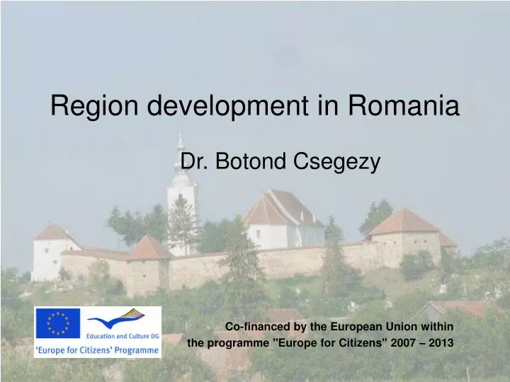 region development in romania