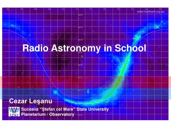 radio astronomy in school