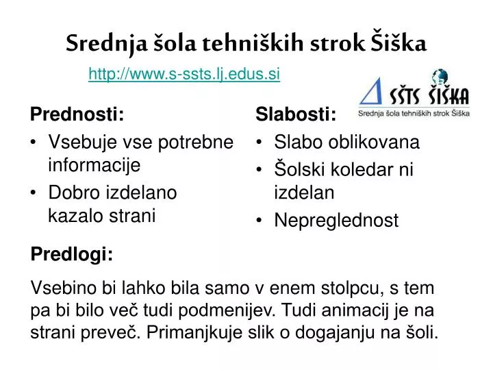 srednja ola tehni kih strok i ka