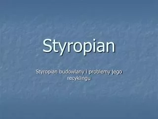 styropian