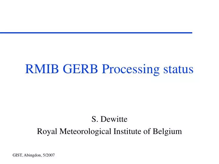 rmib gerb processing status