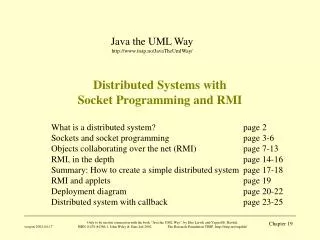 Distributed Systems with Socket Programming and RMI