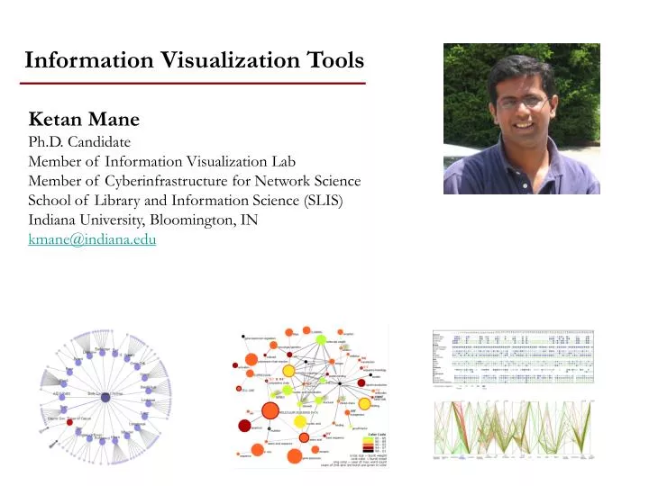information visualization tools
