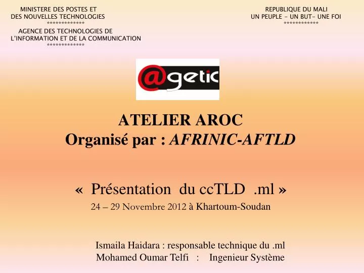 atelier aroc organis par afrinic aftld