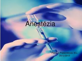 anest zia