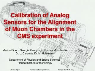 Calibration of Analog Sensors for the Alignment of Muon Chambers in the CMS experiment