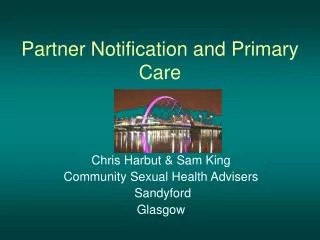 Partner Notification and Primary Care