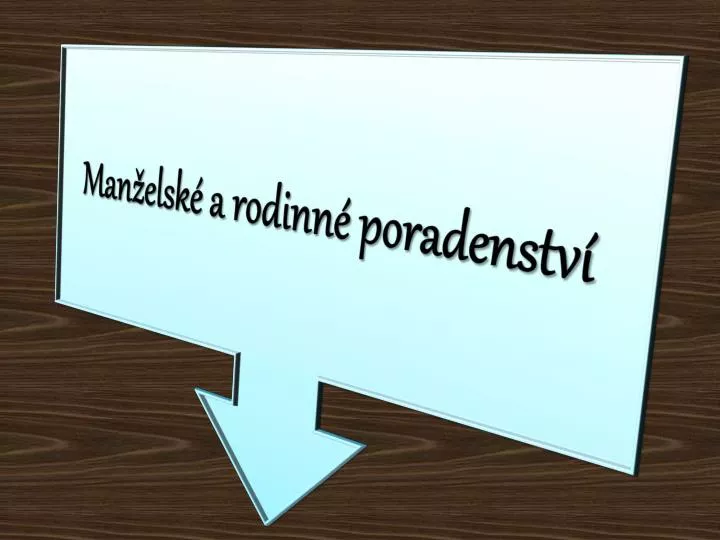 man elsk a rodinn poradenstv