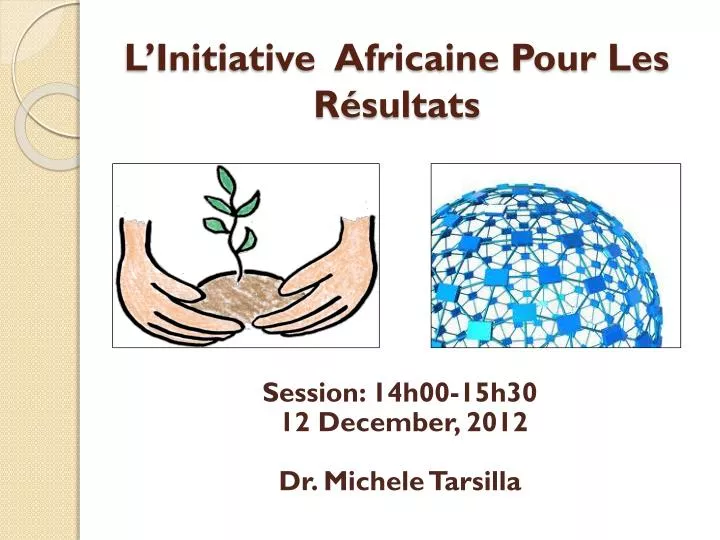 l initiative africaine pour les r sultats