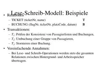 lese schreib modell beispiele