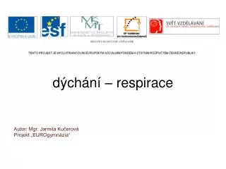 d ch n respirace