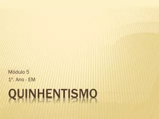m dulo 5 1 ano em