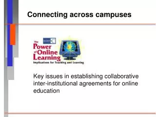 Connecting across campuses