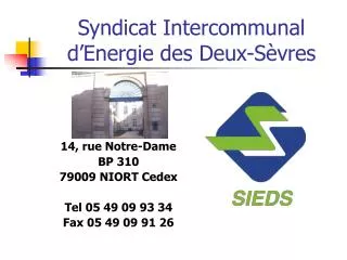 syndicat intercommunal d energie des deux s vres
