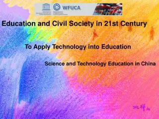 Education and Civil Society in 21st Century