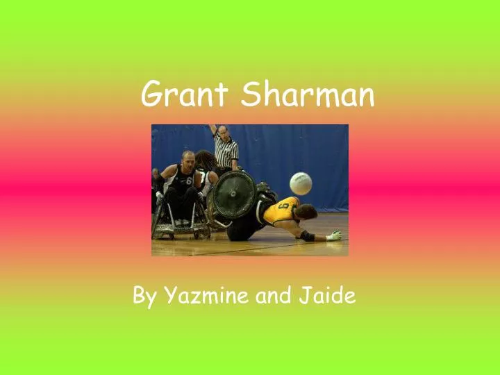 grant sharman
