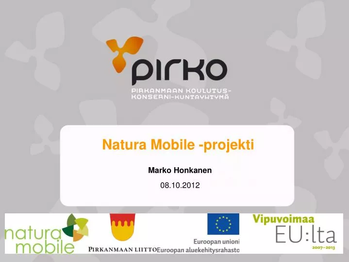 natura mobile projekti