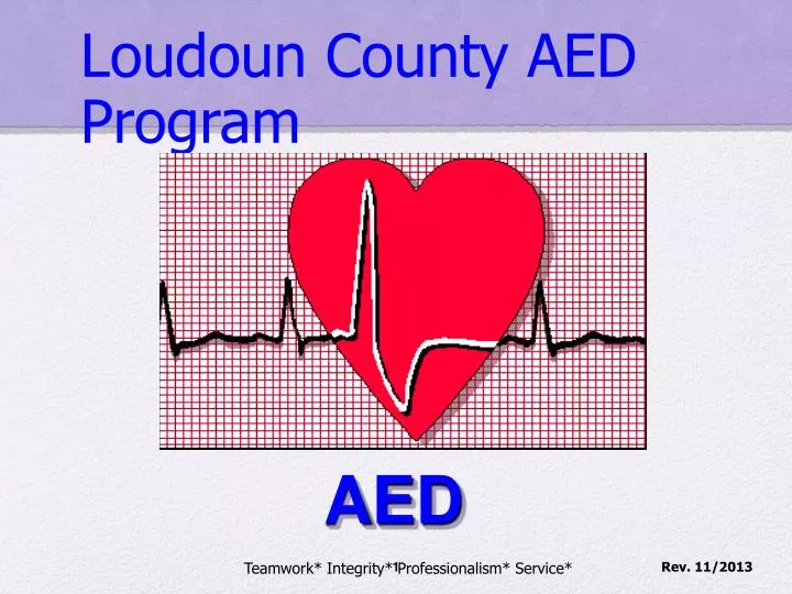 loudoun county aed program