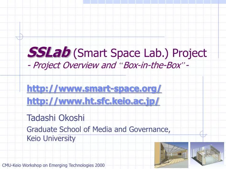 sslab smart space lab project project overview and box in the box