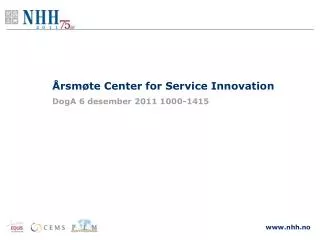 rsm te center for service innovation