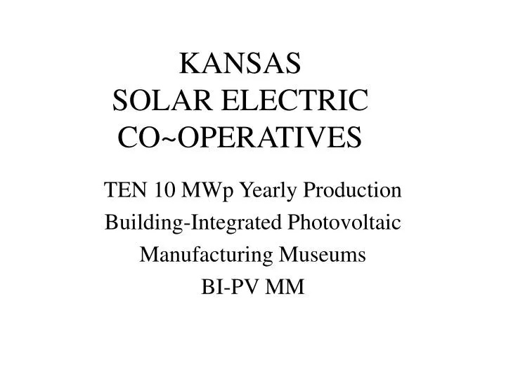 kansas solar electric co operatives