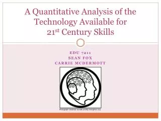 A Quantitative Analysis of the Technology Available for 21 st Century Skills