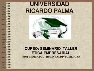 universidad ricardo palma